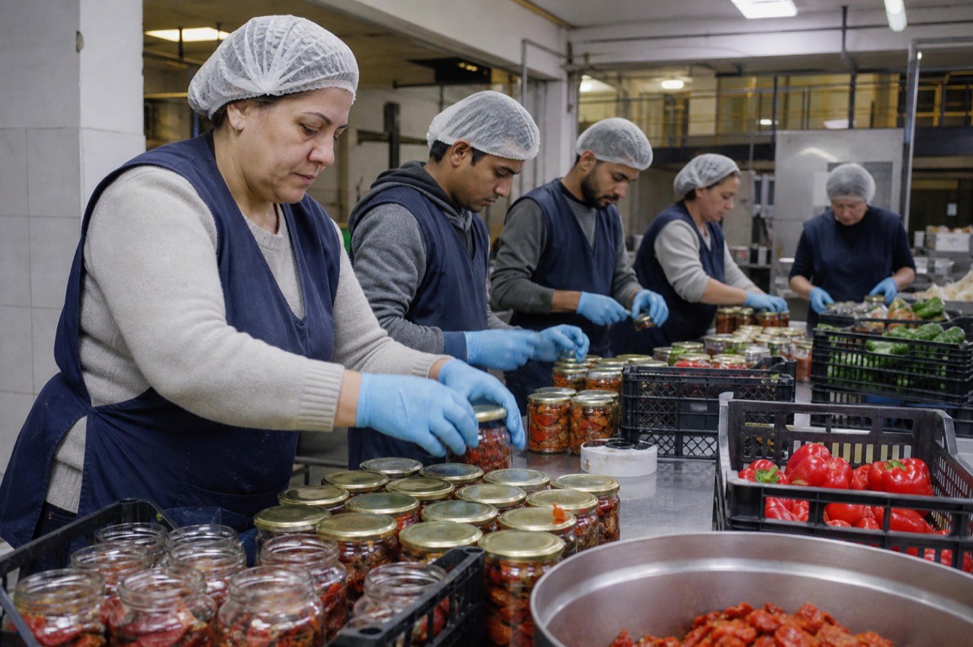 Packing line in Armenia staffed through KapHub